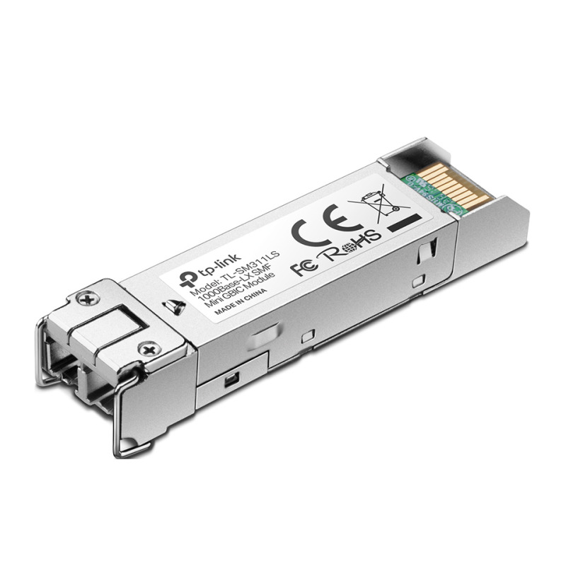 Transceptor miniGBIC SFP  / Duplex Monomodo 1GBase  /  Distancia 10 km /  Conector LC