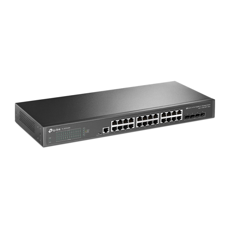 Switch Omada SDN Administrable / 24 puertos Gigabit y 4 puertos SFP / Funciones sFlow QinQ y QoS / Administración centralizada OMADA image 6