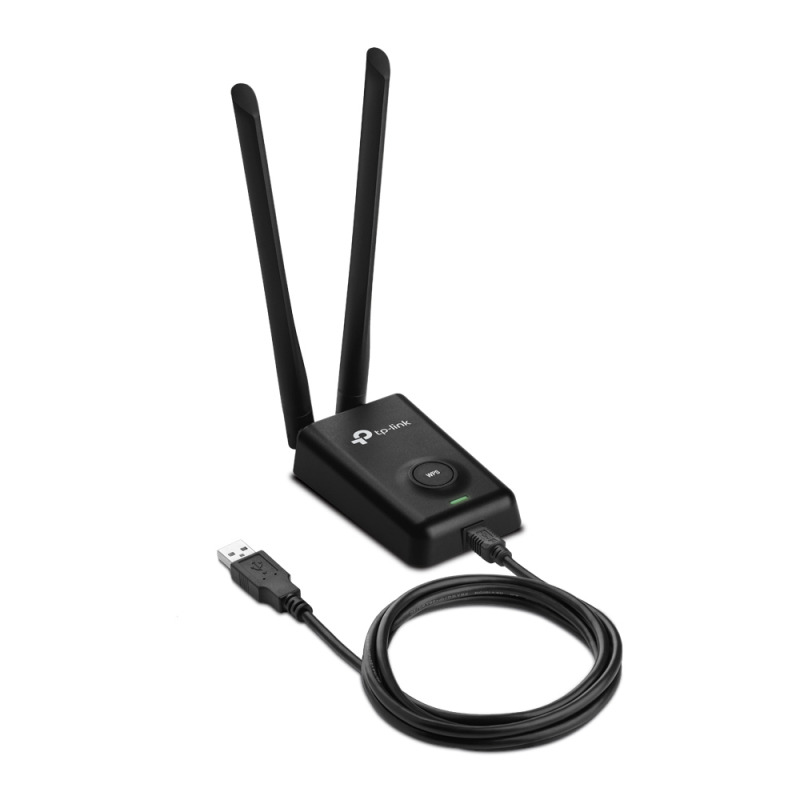 Adaptador de alta potencia USB  inalámbrico/ WiFi N 300 Mbps / Frecuencia de 24 GHz / 2 Antenas Externas de 5 dBi / Compatibilidad Windows y Linux image 14