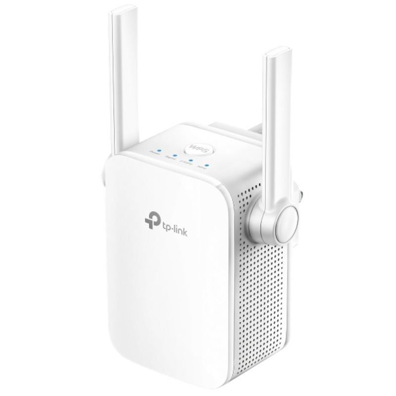 Repetidor / Extensor de Cobertura WiFi AC 750 Mbps doble banda 24 GHz y 5 GHz con 1 puerto 10/100 Mbps con 2 antenas externas