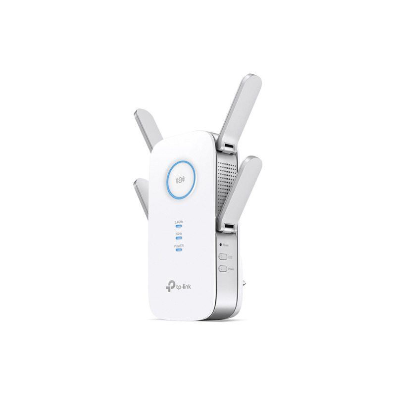 Repetidor / Extensor de Cobertura WiFi AC 2600 Mbps doble banda 24 GHz y 5 GHz con 1 puerto 10/100/1000 Mbps 4 antenas externas