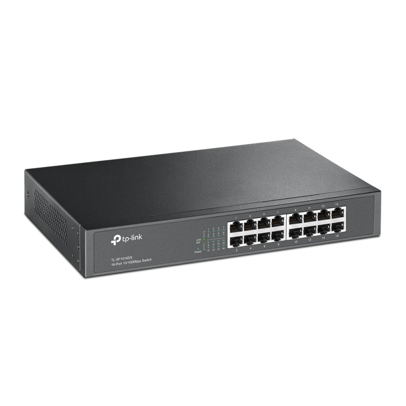 Switch no administrable de 16 puertos 10/100 Mbps de escritorio y para montaje en rack image 6