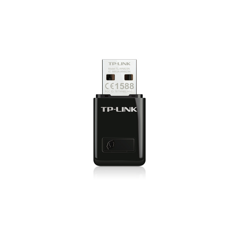 Mini Adaptador USB inalámbrico N 300 Mbps 24 GHz con 1 antena interna image 19