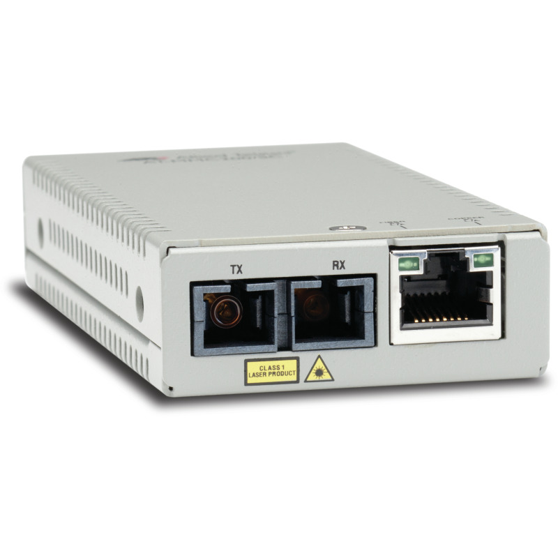 Convertidor de medios TAA Federal 10/100TX  100FX/SC MultiModo Multiregion PSU