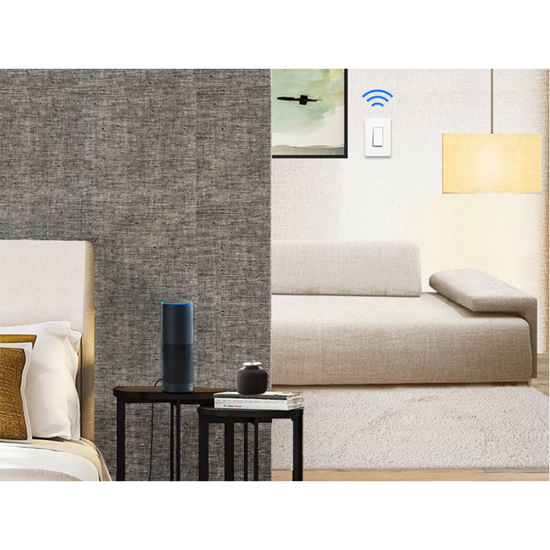 Interruptor Inteligente WiFi 100  120V 50/60Hz 150A compatible con Amazon Alexa y Google Assistant color blanco image 3