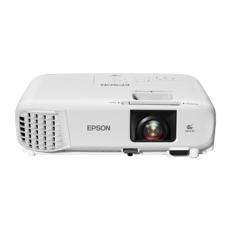 VIDEOPROYECTOR EPSON POWERLITE 118, 3LCD, XGA, 3800 LUMENES, HDMI, ETHERNET (RED), (WIFI OPCIONAL) image 2
