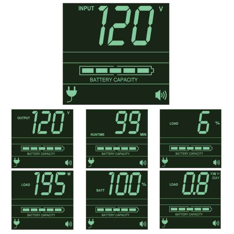UPS TRIPP LITE SMART3000RM2U 3KVA 3000 W 120 V ONDA SINUSOIDAL, INTERACTIVO, SERIE EATON TRIPP LITE, 7 CONTACTOS, OPCION DE TARJETA RED WEBCARDLXE ,LCD,USB,DB9,2U RACK/TORRE. GARANTIA POR 2 AÑOS image 11