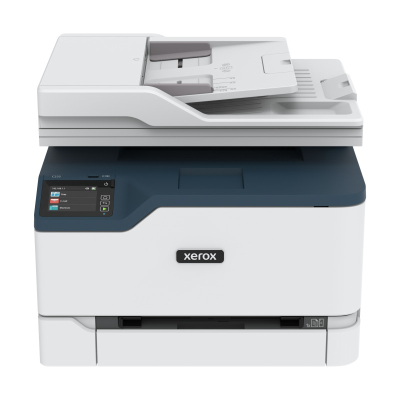 MULTIFUNCIONAL XEROX C235, 24PPM, LASER A COLOR, USB, ETHERNET RED, WIFI, SILENCIOSA, CARTA, A4