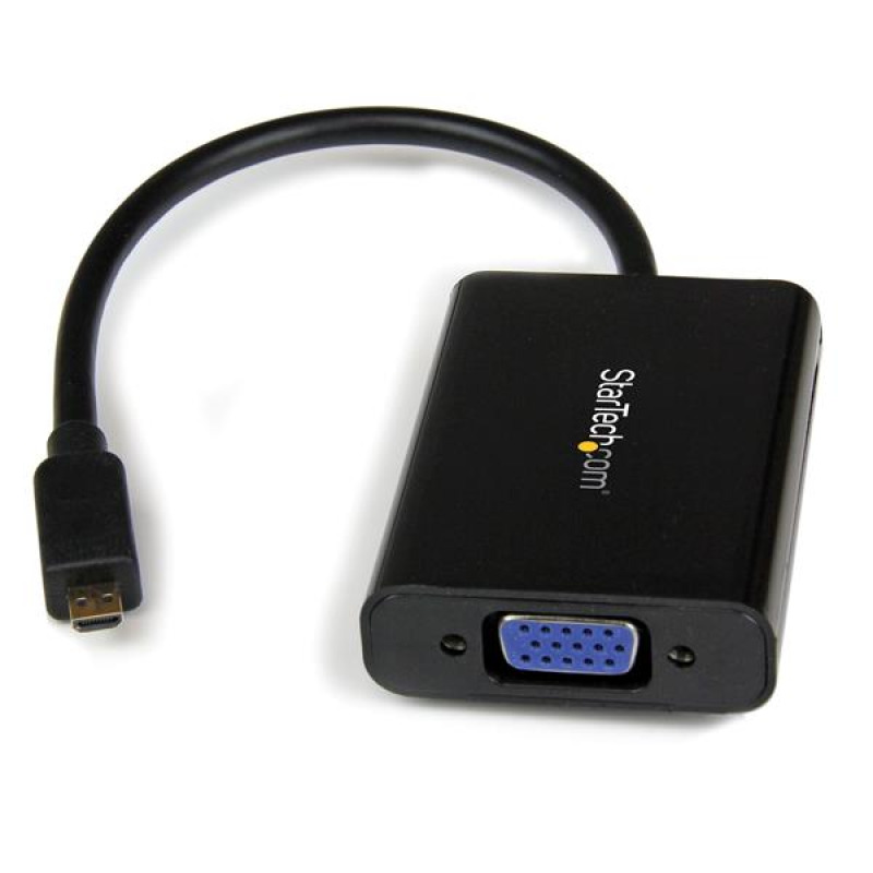 ADAPTADOR STARTECH MICRO HDMI A VGA - 1920x1200  - MCHD2VGAA2