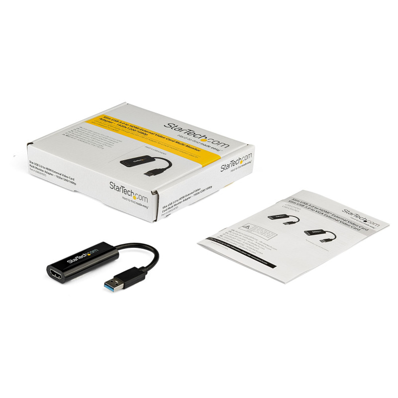 ADAPTADOR DE VIDEO EXTERNO - TARJETA DE VIDEO EXTERNA - ADAPTADOR DE VIDEO USB 3.0 A HDMI® - SOLO WINDOWS - CABLE CONVERTIDOR COMPACTO - STARTECH.COM MOD. USB32HDES image 15