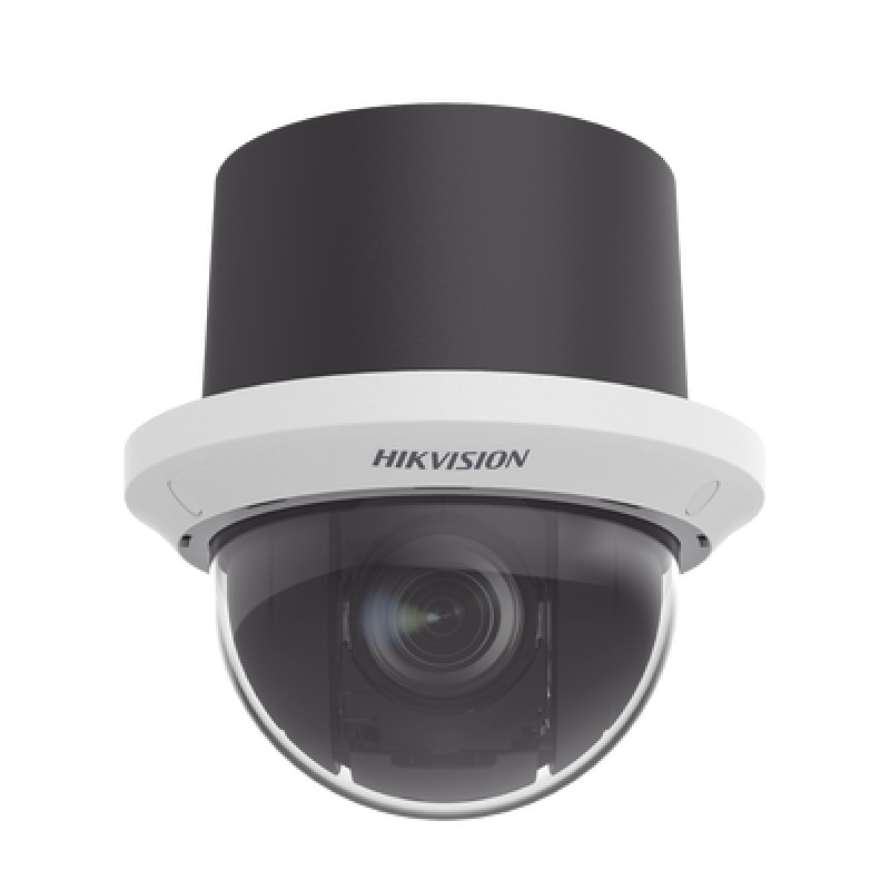 PTZ IP 8 Megapixel / 25X Zoom  / Uso en Plafon / IP54 / DARKFIGHTER / ACUSENSE Evita Falsas Alarmas  / WDR 120 dB / Audio y Alarmas I/O / HLC / EIS / PoE / Micro SD