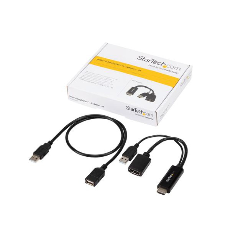 ADAPTADOR DE VIDEO HDMI A DISPLAYPORT - CONVERTIDOR 4K ALIMENTADO POR USB - STARTECH.COM MOD. HD2DP image 20