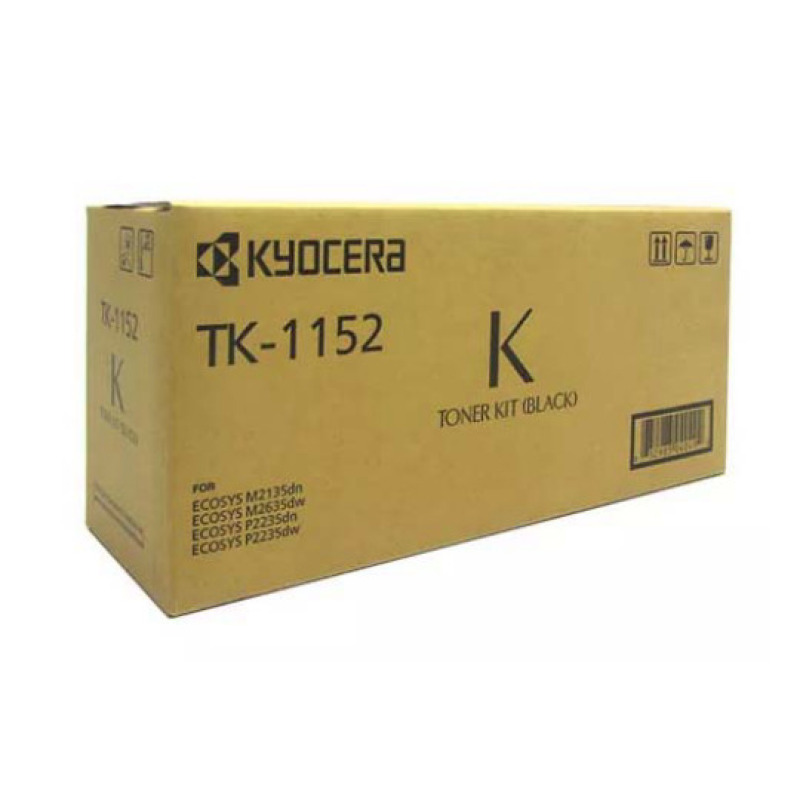 TONER KYOCERA TK-1152K NEGRO P2235DN / M2135DN /  M2635DW (3 000 PAG)