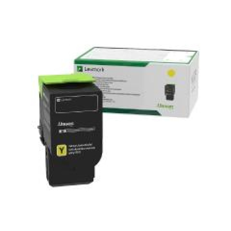 TONER LASER LEXMARK / COLOR AMARILLO/ RENDIMIENTO ESTANDAR / 78C40Y0 / HASTA 1,400 PAGINAS / 5 DE COBERTURA /P/MODELOS CX622ADE, CS421DN, CS521DN, CX625ADHE CX522ADE, CS622DE, CX421ADN