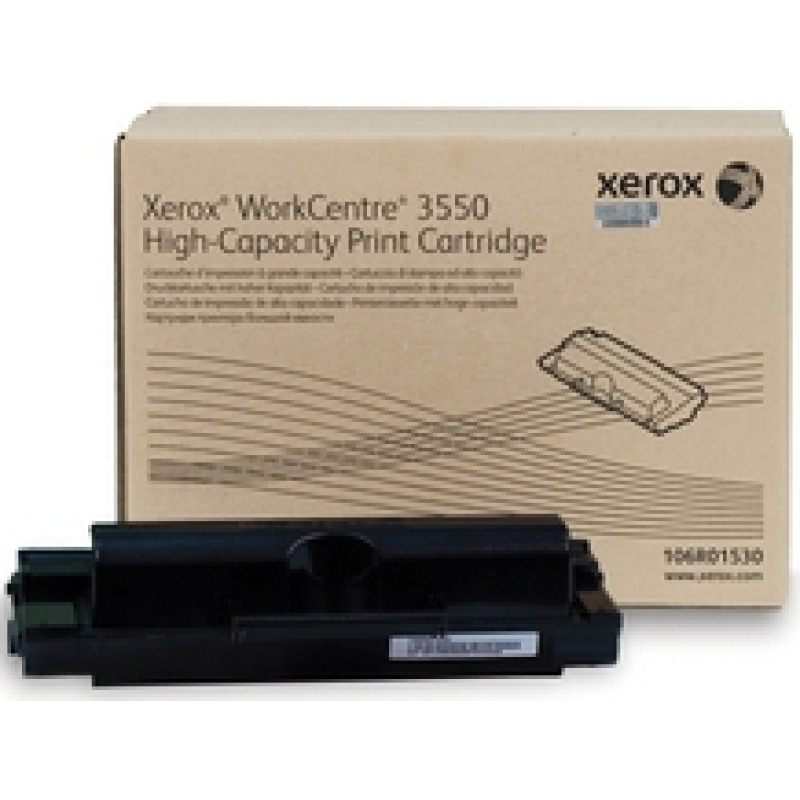 TONER XEROX NEGRO 106R01531, ALTA CAPACIDAD 11K, PARA WORKCENTRE 3550