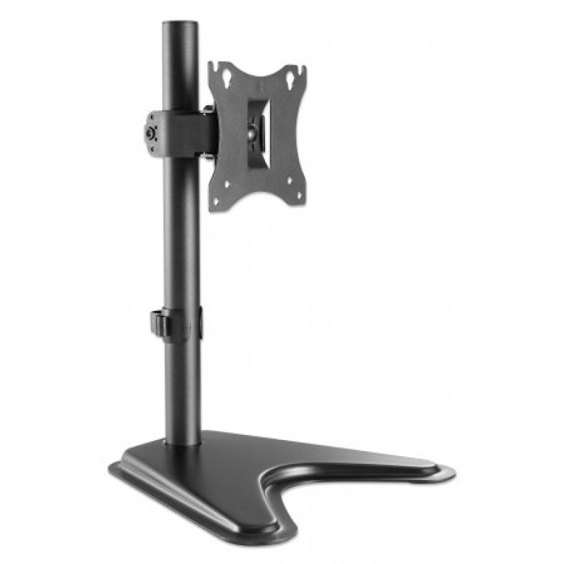 SOPORTE MONITOR  MANHATTAN ,462037, DE ESCRITORIO, 17 A 27 CON UN PESO DE HASTA 7KG, INCLINACION /- 10 , GIRO DE /- 45 ,ROTACION DE /- 90 , ALTURA AJUSTABLE image 3