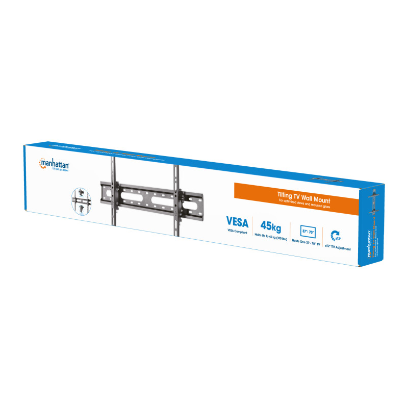 SOPORTE TV,MANHATTAN,462280, P/PARED 45KG, 37 A 70 AJUSTE VERTICAL, ECONOMICO image 20