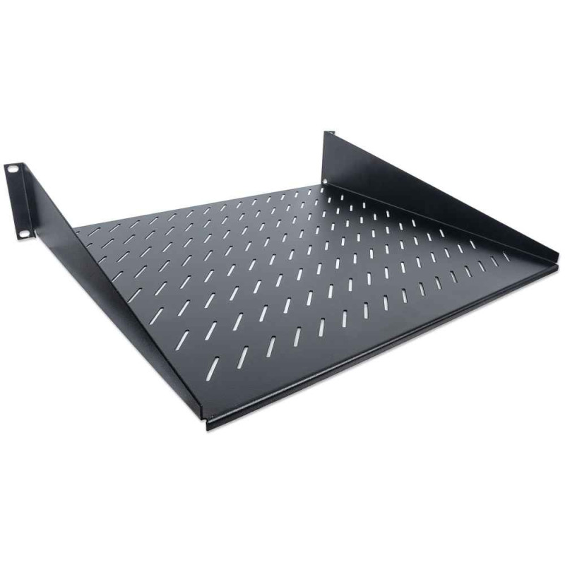 INTELLINET 712514 Charola fija, 2U, 19" 2U, 2 puntos frontales de montaje, 40.0 cm de profundidad, Ventilada, Negro (Sobre Pedido) image 5