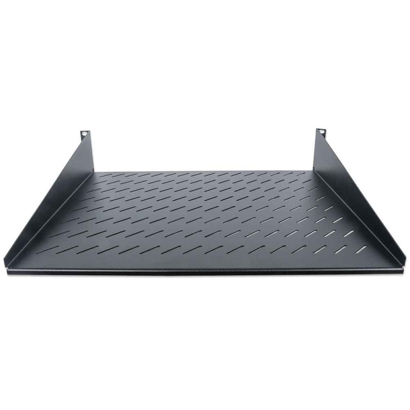 INTELLINET 712514 Charola fija, 2U, 19" 2U, 2 puntos frontales de montaje, 40.0 cm de profundidad, Ventilada, Negro (Sobre Pedido) image 7