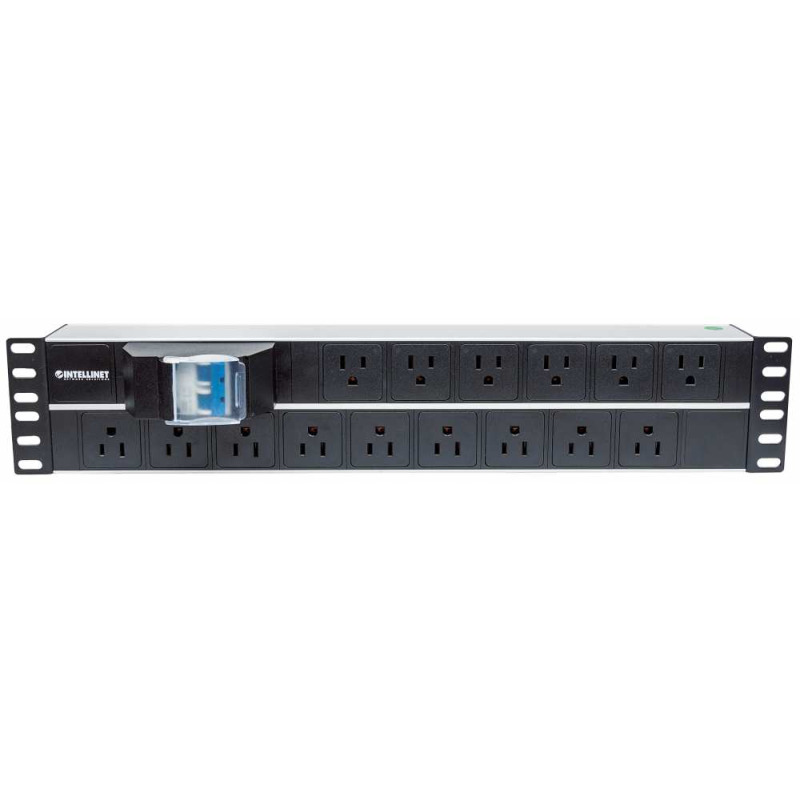 BARRA PDU,INTELLINET,714075, 15 CONT. GAB/RACK 19, 2U, CONTRA CORTO CIRCUITO image 4