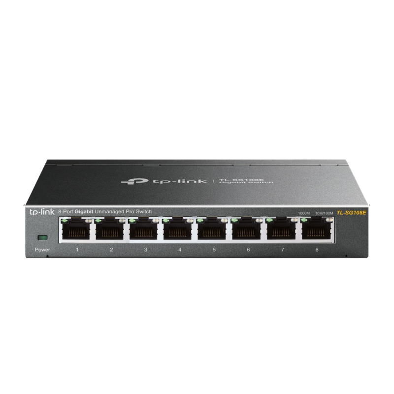 TP-LINK - TL-SG108E - Switch Easy Smart de 8 puertos Gigabit