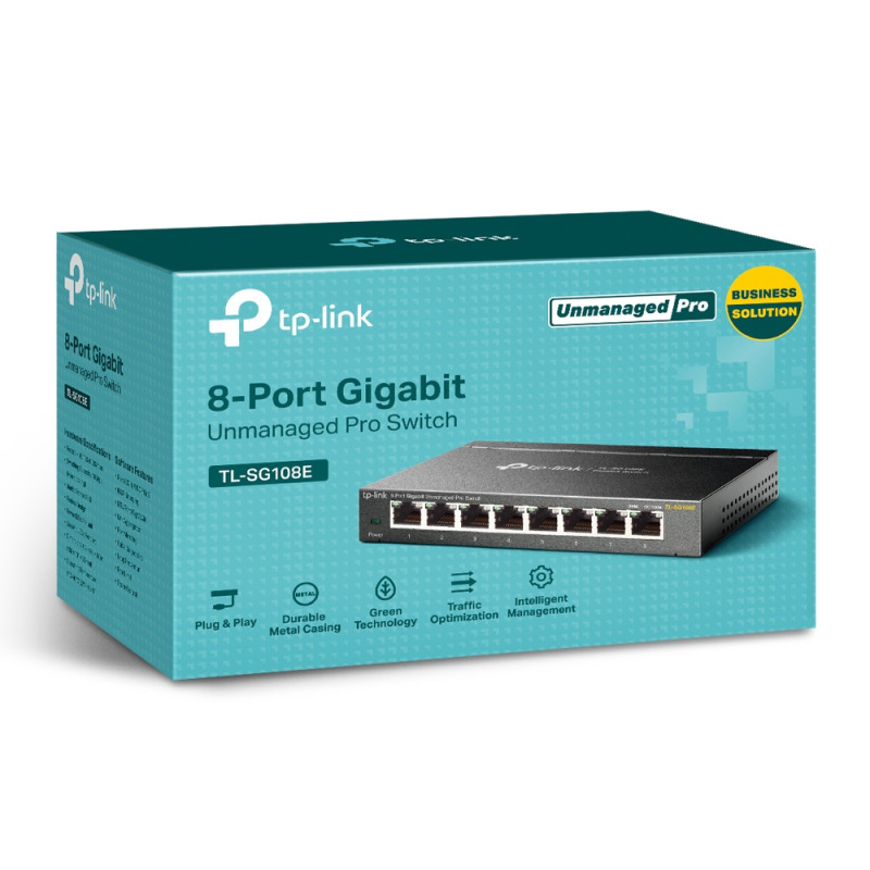 TP-LINK - TL-SG108E - Switch Easy Smart de 8 puertos Gigabit image 5