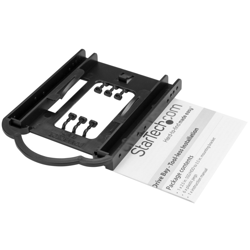 BRACKET DE MONTAJE DE DD/SSD DE 2.5 PARA BAHíA DE 3.5 PULGADAS - INSTALACION SIN HERRAMIENTAS - STARTECH.COM MOD. BRACKET125PT image 20
