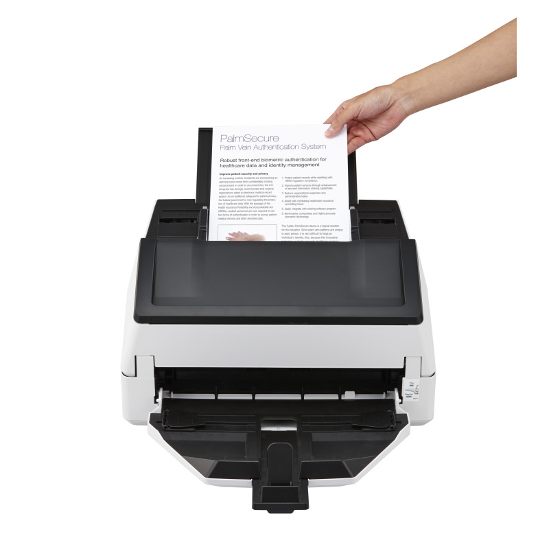 Fujitsu fi-7600 ADF + Escáner de alimentación manual 600 x 600 DPI A3 Negro, Blanco image 4