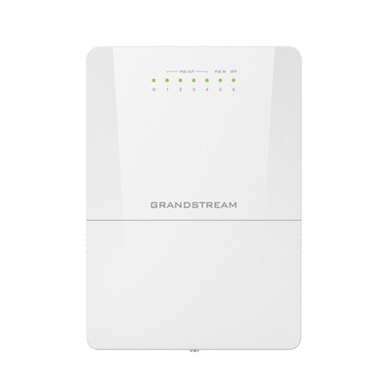 Switch PoE Lite administrable para exteriores de 6 puertos 5GE1SFP / Clasificación IP66 a prueba de polvo y agua  