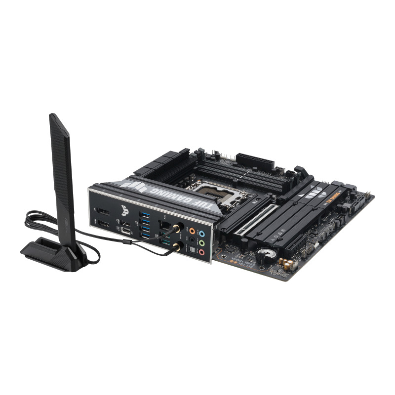 MB ASUS B860 INTEL S-1851 SERIE 2 /4X DDR5 8666 /HDMI /DP /DP TIPO-C /6X USB3.2 /WIFI 7 /BLUETOOTH /MICRO ATX /GAMA MEDIA /GAMER image 11