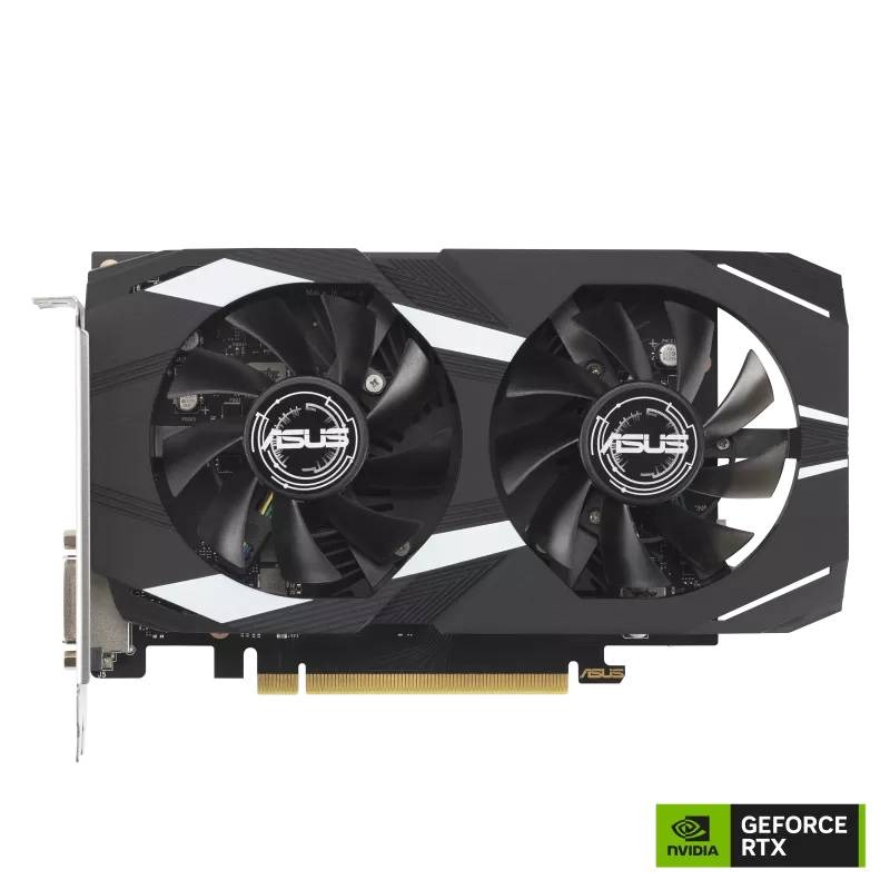 TARJETA DE VIDEO ASUS (DUAL-RTX3050-O6G) GDDR6 96BIT,PCI-E 4.0,DP,HDMI,DVI, 8K,DUAL FAN 8K image 2