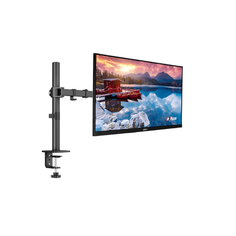 TCE LMG12NBDLM22 - Paquete de Soporte de Escritorio Articulado con Monitor  22 pulgadas Full HD Dahua Ultradelgado , VESA 75x75mm, Ajuste de Inclinación y Rotación