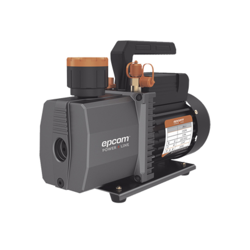 Bomba de vacío/ para aire acondicionado / 2 estados /  Motor de 1/2 HP / Voltaje dual 110220 Vca / Acople de ingreso de 1/4 x 3/8 con válvula de retención integrada