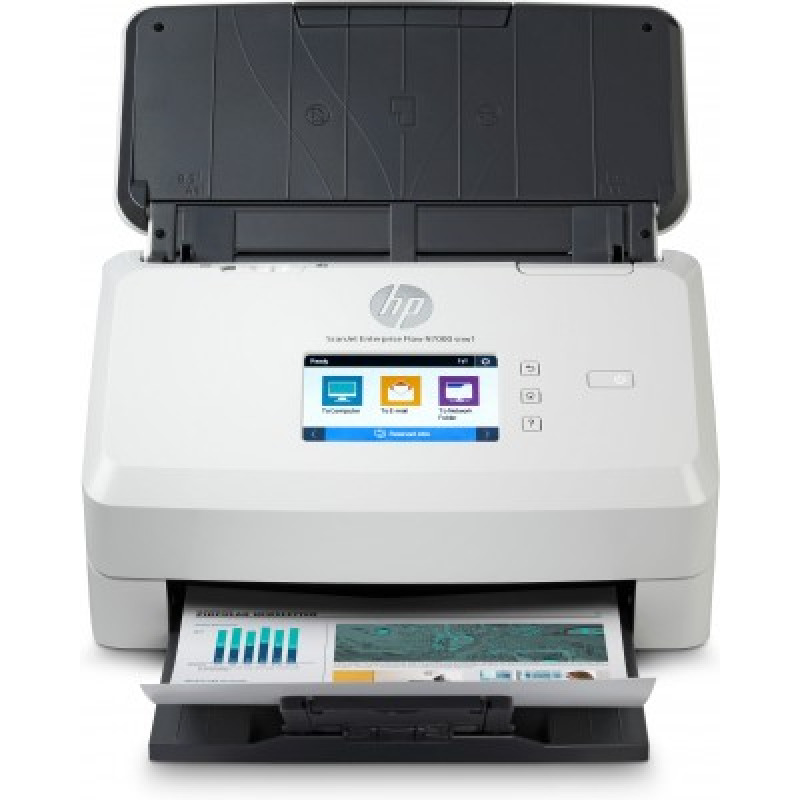 ESCANER OPS HP ENTERPRISE FLOW N7000 SNW1, 75 PPM/150 IPM, 300 DPI, ADF, USB, WFI, ETHERNET, DUPLEX, FOTOGRAFICO image 3