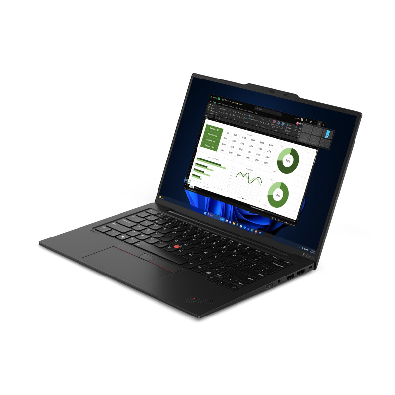 LAPTOP LENOVO THINKPAD X1 CARBON GEN 12| CORE ULTRA 7 155U 1.7GHZ|16GB SOLDERED LPDDR5X-6400|512GB SSD M.2 2280| 14 WUXGA|BACKLIT,SPANISH|WIN 11 PRO| 3Y PREMIER SUPPORT image 5