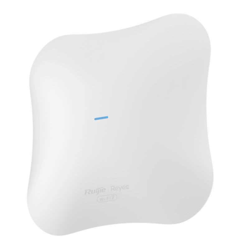 Punto de acceso WiFi 7 Doble Banda MLO hasta 512 Usuarios ancho de banda de hasta 5 Gbps  interior con puerto 25G 80211 BE19000 MUMIMO 5X5