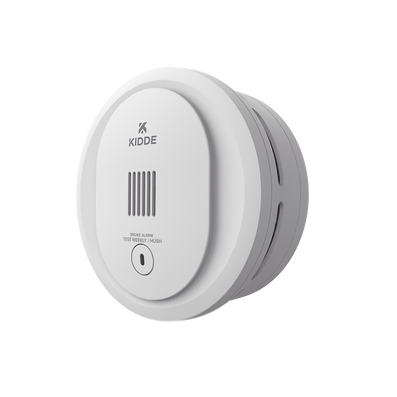 Detector de Humo Compacto Fotoelectrico Autonomo Batería Reemplazable AA Modelo 21031428 Paquete de 6