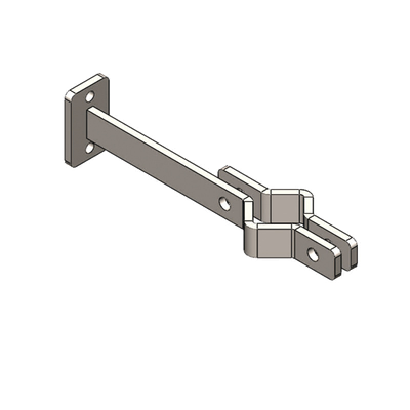 HERRAJE LATERAL PARA MÁSTIL/ PARARRAYOS EN PARED