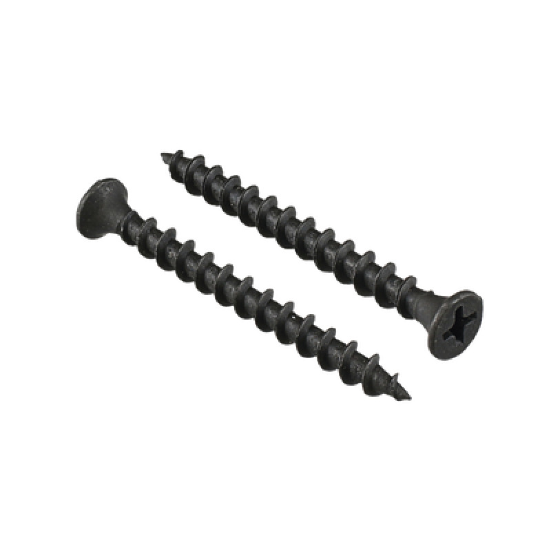 Tornillo  Pija Multiusos fosfatizada 6 x 1 Bolsa con 100 piezas