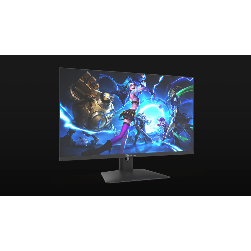 MONITOR IPS OM27-02 / 27 PULGADAS / PLANO / FULL HD 1920 X 1080 / 240HZ / 1MS / FREESYNC / 2X HDMI / 1X DP / 1X AUDIO OUT / VESA 75X75 / COLOR NEGRO