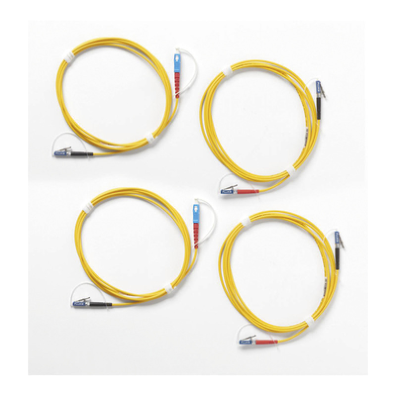 Kit de Cables de Referencia de Comprobación Monomodo CertiFiber Pro Para Fibras con Conectores LC 2 SC/LC Metálico 2 LC/LC Metálico de 2 Metros
