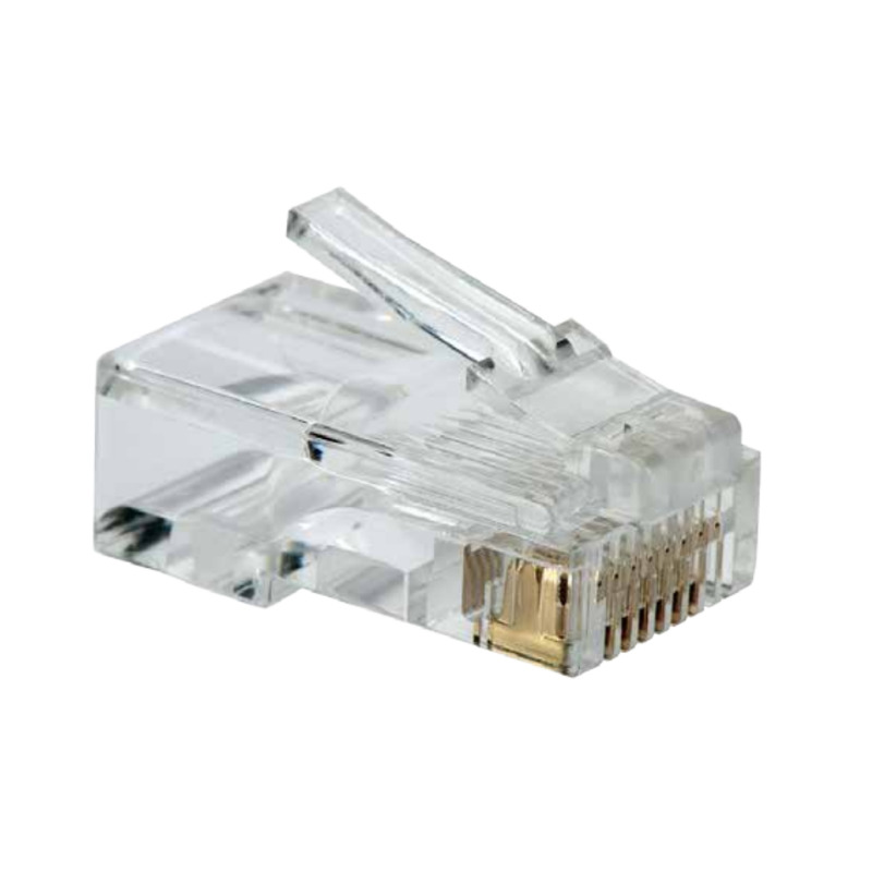 PLUG VORAGO PLUG-100 RJ45 CAT5 BOTE 100 PZAS