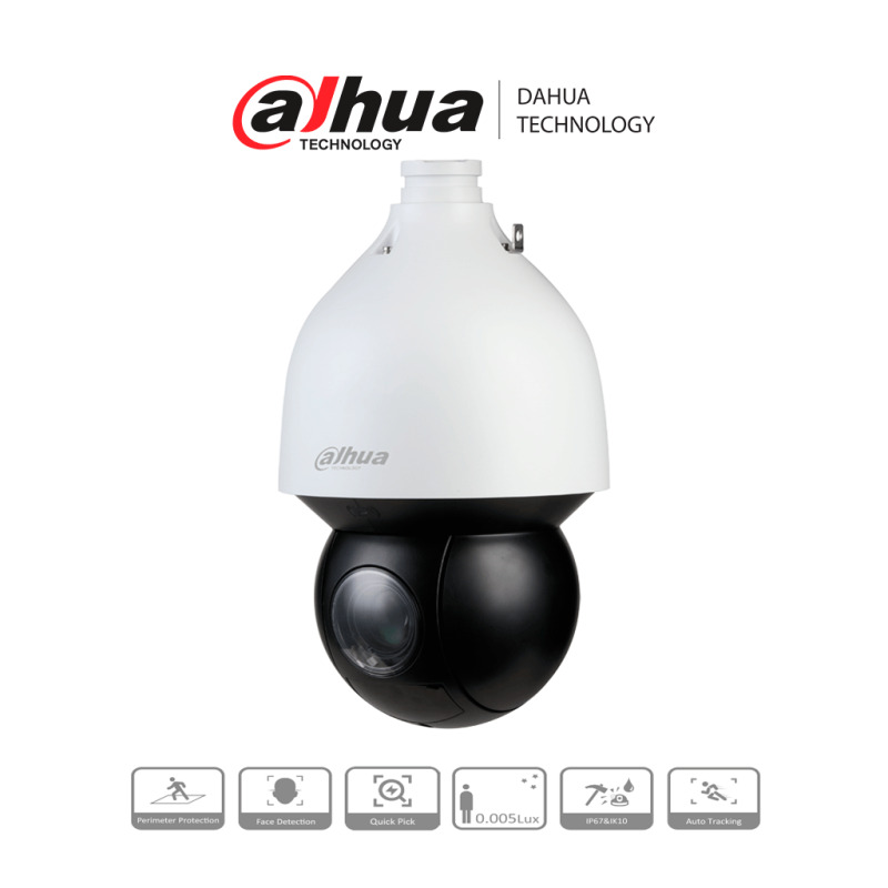 DAHUA SD5A225GB-HNR-SL - Cámara IP PTZ de 2 Megapíxeles Anticorrosión/ 25x de Zoom Óptico/ IR de 150 Mts/ Antivandálica/ H.265+/ Auto Tracking/ PoE+/ 60 FPS/ Función anti-niebla / WDR Real de 120 dB/ Detección de Rostros/ IP67/  image 2