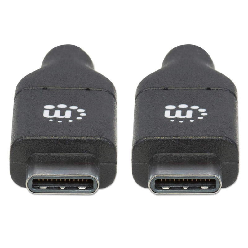 CABLE USB,MANHATTAN,355247,-C V2.0, C-C 2.0M NEGRO 480MBPS 5A image 4