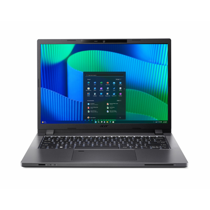 LAPTOP ACER TRAVELMATE P2, CORE I5-1335U, 8 GB RAM, 512 GB SSD, 14 PULGADAS WUXGA IPS,  WINDOWS 11 PRO, GRIS ACERO, 1 AÑO GARANTIA Y SEGURO CONTRA ROBO