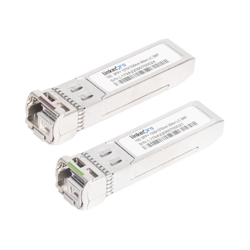 Transceptores Ópticos Bidireccionales SFP MiniGbic / Monomodo 1270  1330 nm / 10 Gbps / 1000BASEBX / Conector LC/UPC Simplex / DDM / Hasta 40 km / 2 Piezas image 2