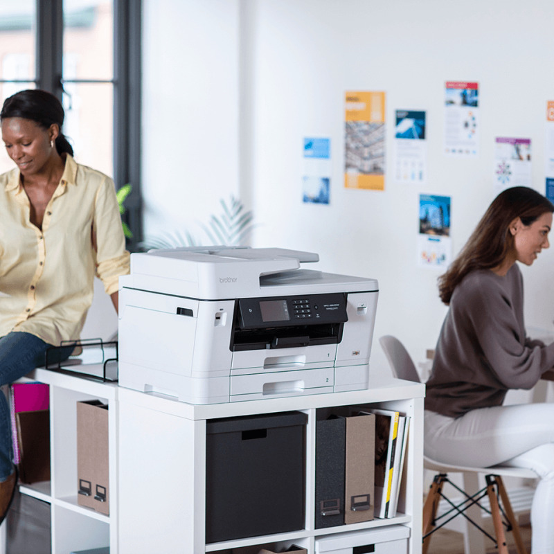 MULTIFUNCIONAL DE INYECCION DE TINTA BROTHER MFCJ6940DW 35PPM, CAMA PLANA DOBLE CARTA, WIFI, DUPLEX, USB, NFC, DOBLE BANDEJA image 11