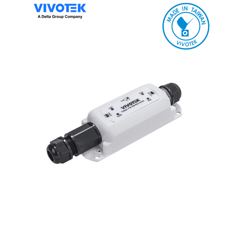 VIVOTEK AP-GXC-0150 - Extensor PoE para Exterior, 1 Puerto Gigabit GE, Conexion en cascada hasta 300 Mts, Salida PoE hasta 68W, IP67, IK10 image 2