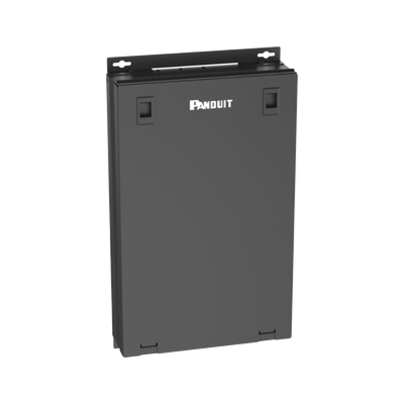 Punto de Consolidación Para 48 Puertos Con Espacio para 2 UR  Instalación en Piso Pared o Techo Fabricado en Acero Color Negro image 2