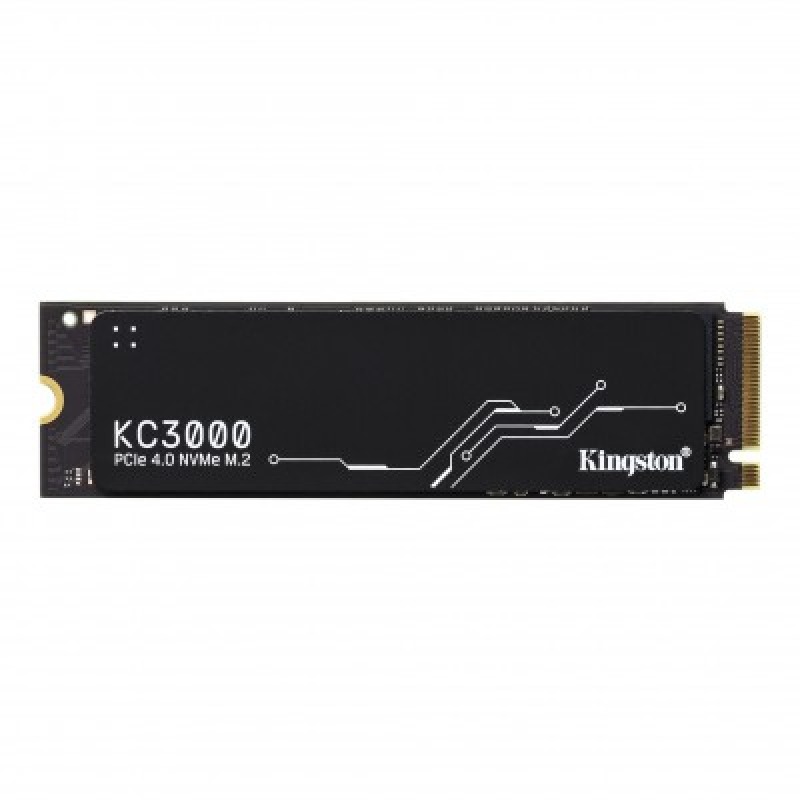 UNIDAD DE ESTADO SOLIDO KINGSTON INTERNO KC3000 1.024GB M.2 2280 NVME PCIE GEN 4X4 LECT.7000/ESCRIT.6000 MB/S PC/LAPTOP (SKC3000S/1024G)